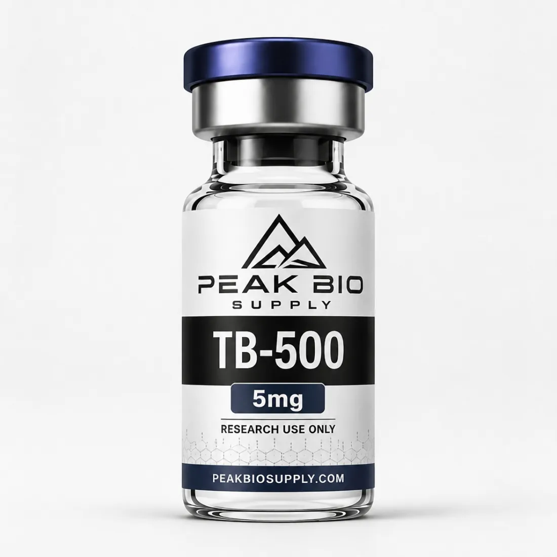 Peak Bio Supply TB-500 research peptide vial